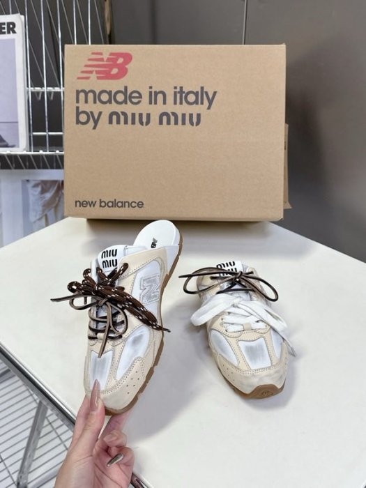 Мюли женские Miu Miu х New Balance фото 9