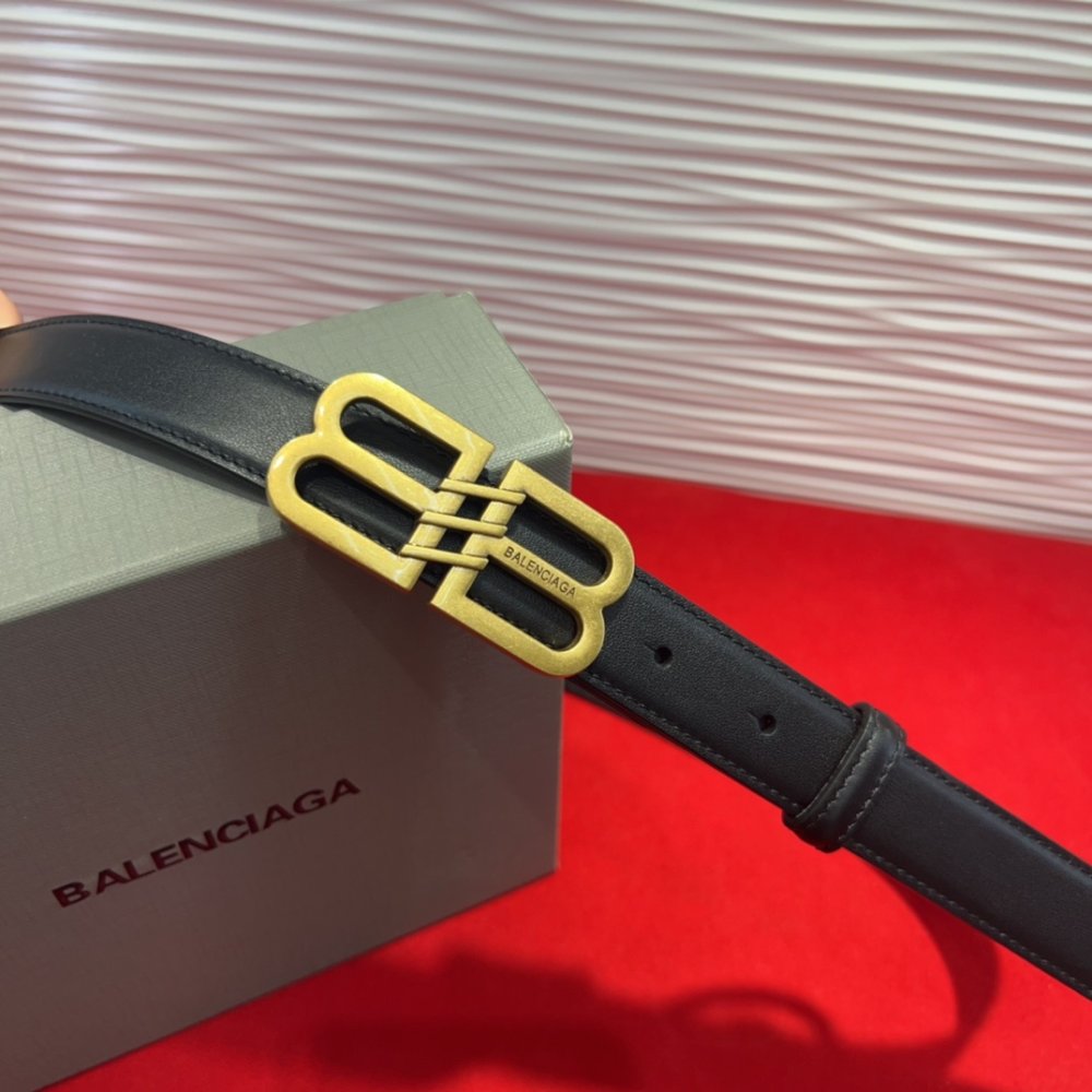 Belt leather 25 mm фото 2