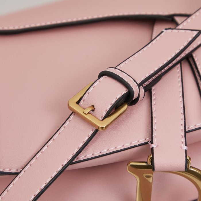 Сумка кожаная женская Dior Saddle 24 см фото 7