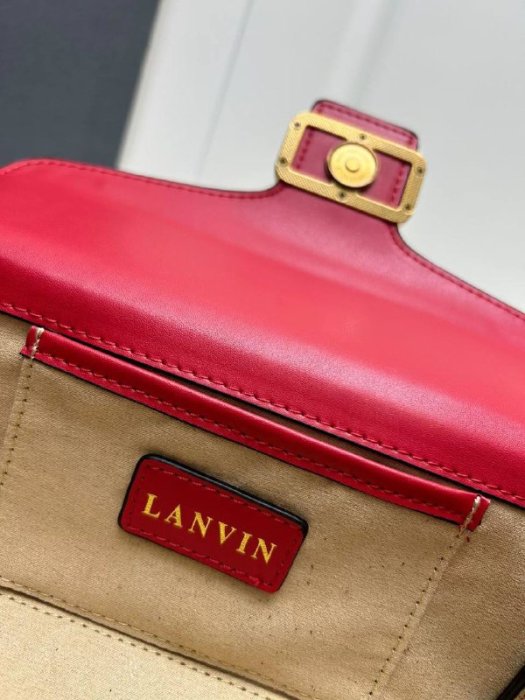 Сумка LANVIN Pencil Cat 27 см кожаная фото 9