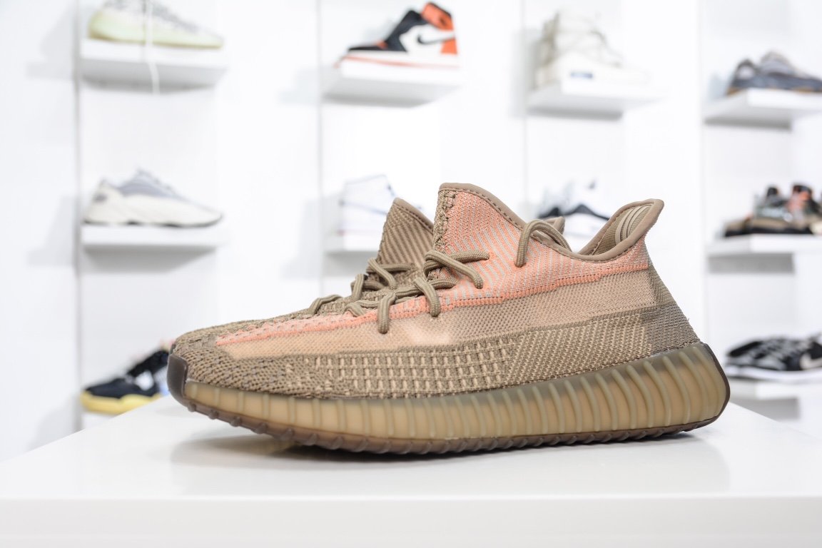 Sneakers Yeezy Boost 350 V2 Sand Taupe - FZ5240 фото 4