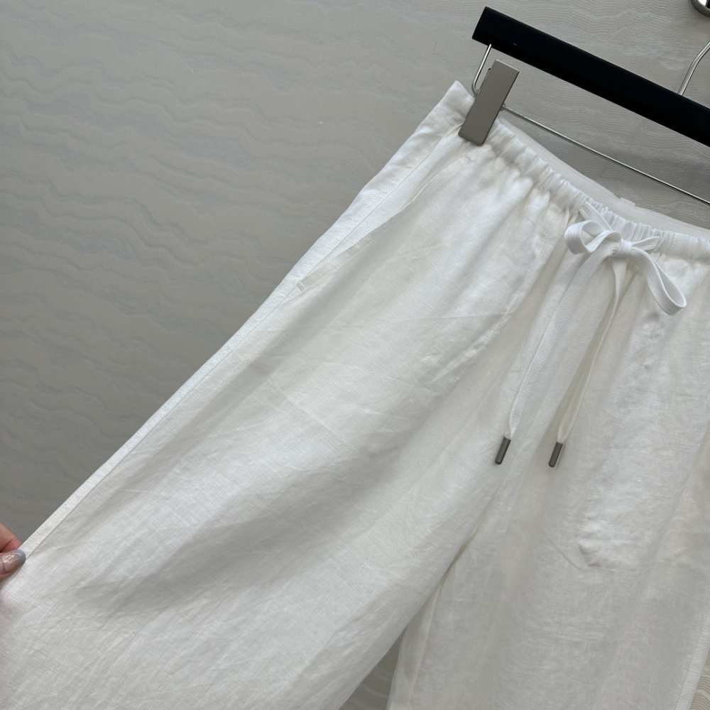 Лляні жіночі брюки фото 4