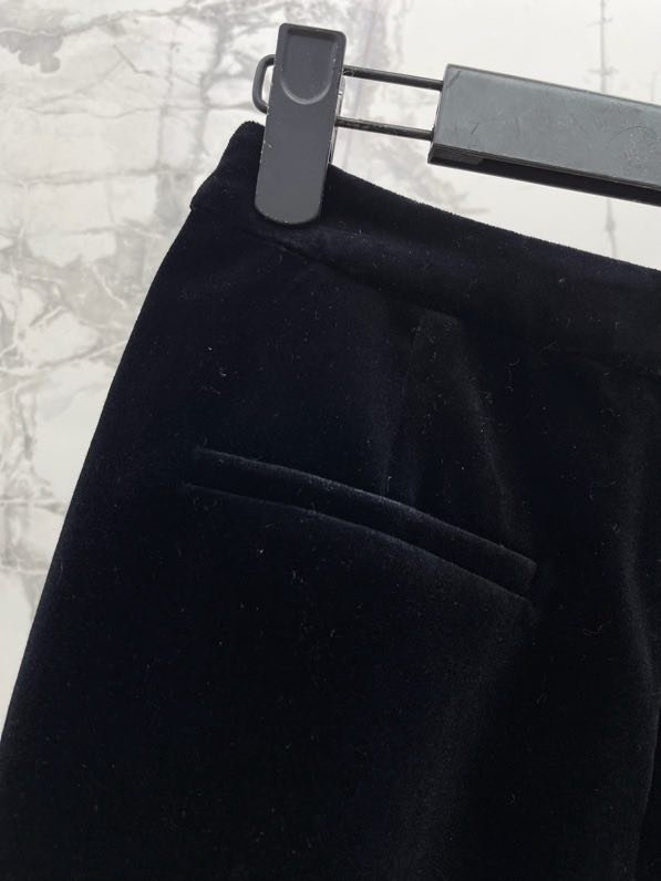 Элегантная бархатная юбка фото 2