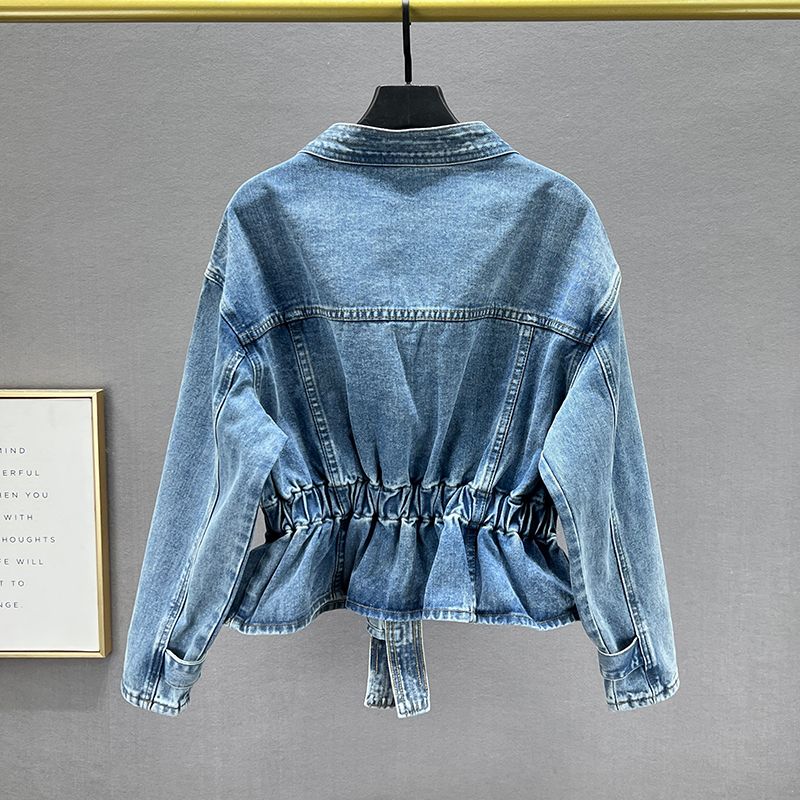 Модна джинсова куртка жіноча, весна літо фото 4