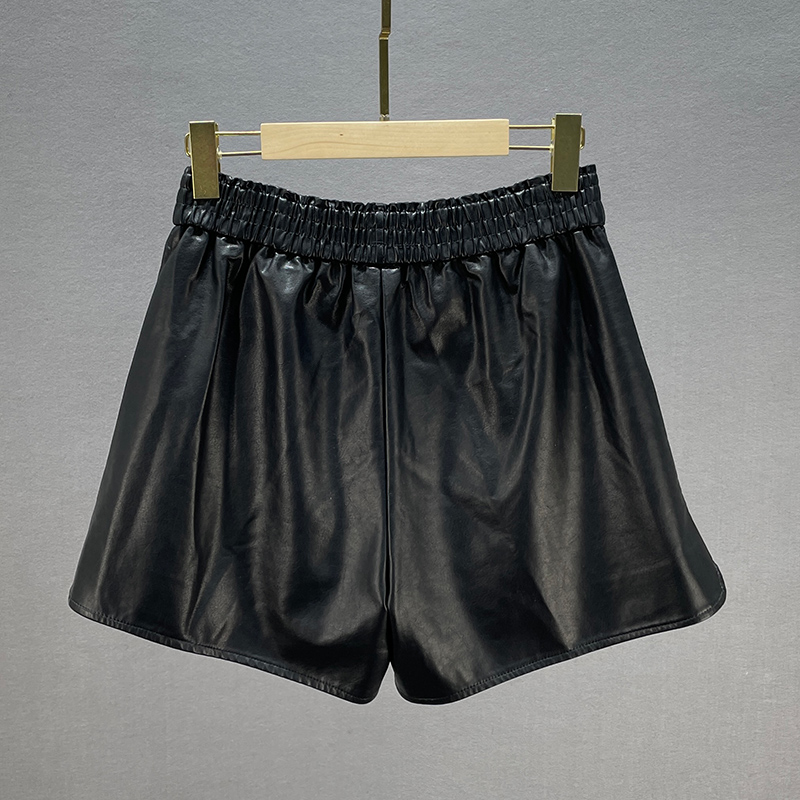 Women's leather shorts, Spring summer, free фото 4