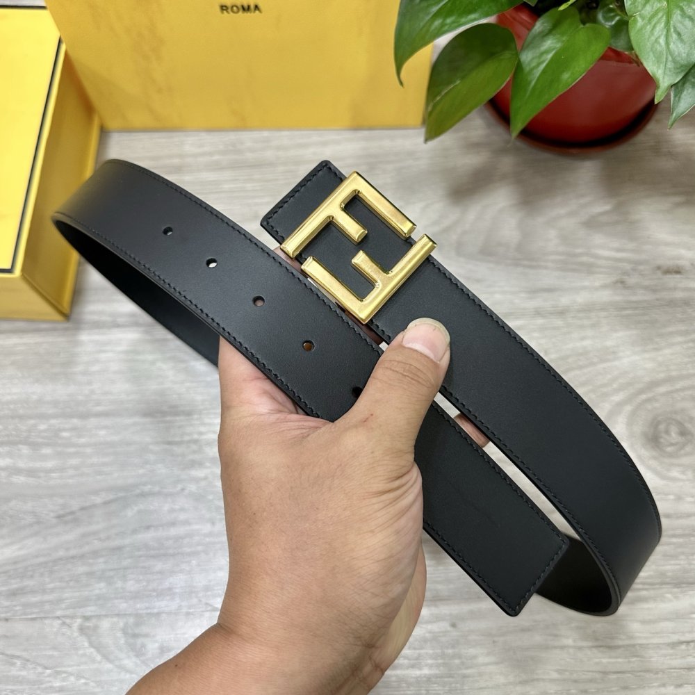 Ремень кожаный 40 мм фото 2