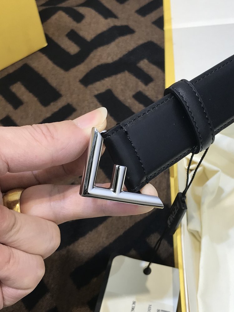 Belt leather 35 mm фото 4