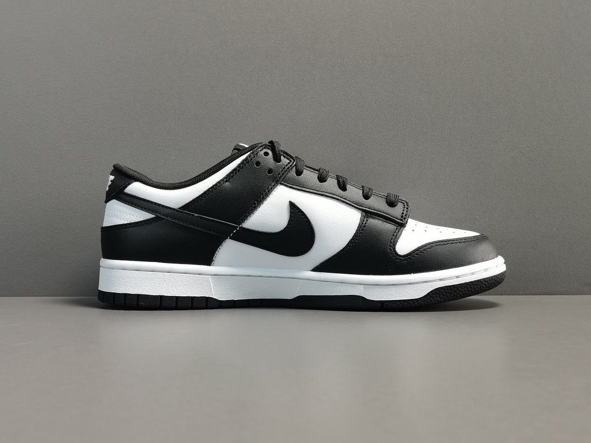 Кросівки Nike Dunk Low Retro White Black Panda фото 2