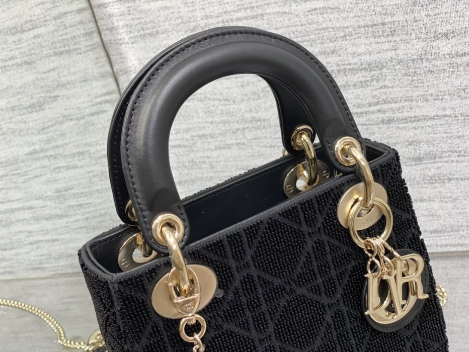 Сумка женская Lady Dior 17 см фото 2