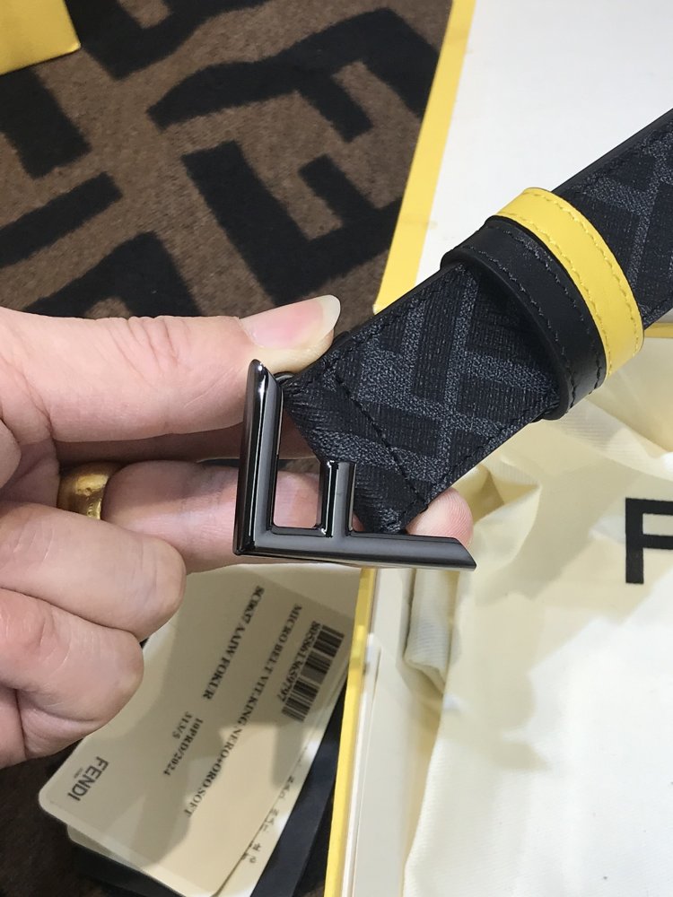 Belt leather 35 mm фото 4