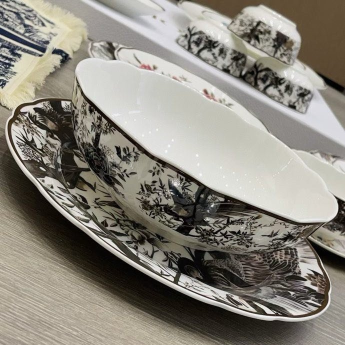 Set crockery of костаного porcelain series Winter garden, 41 subject фото 8