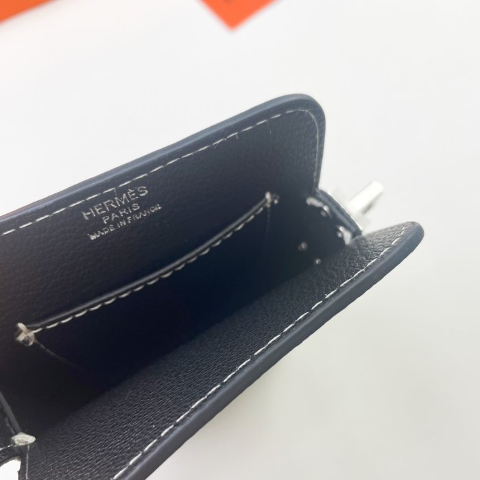 Кожаный чехол для телефона Hermes Hac a Box 17x10 см фото 7