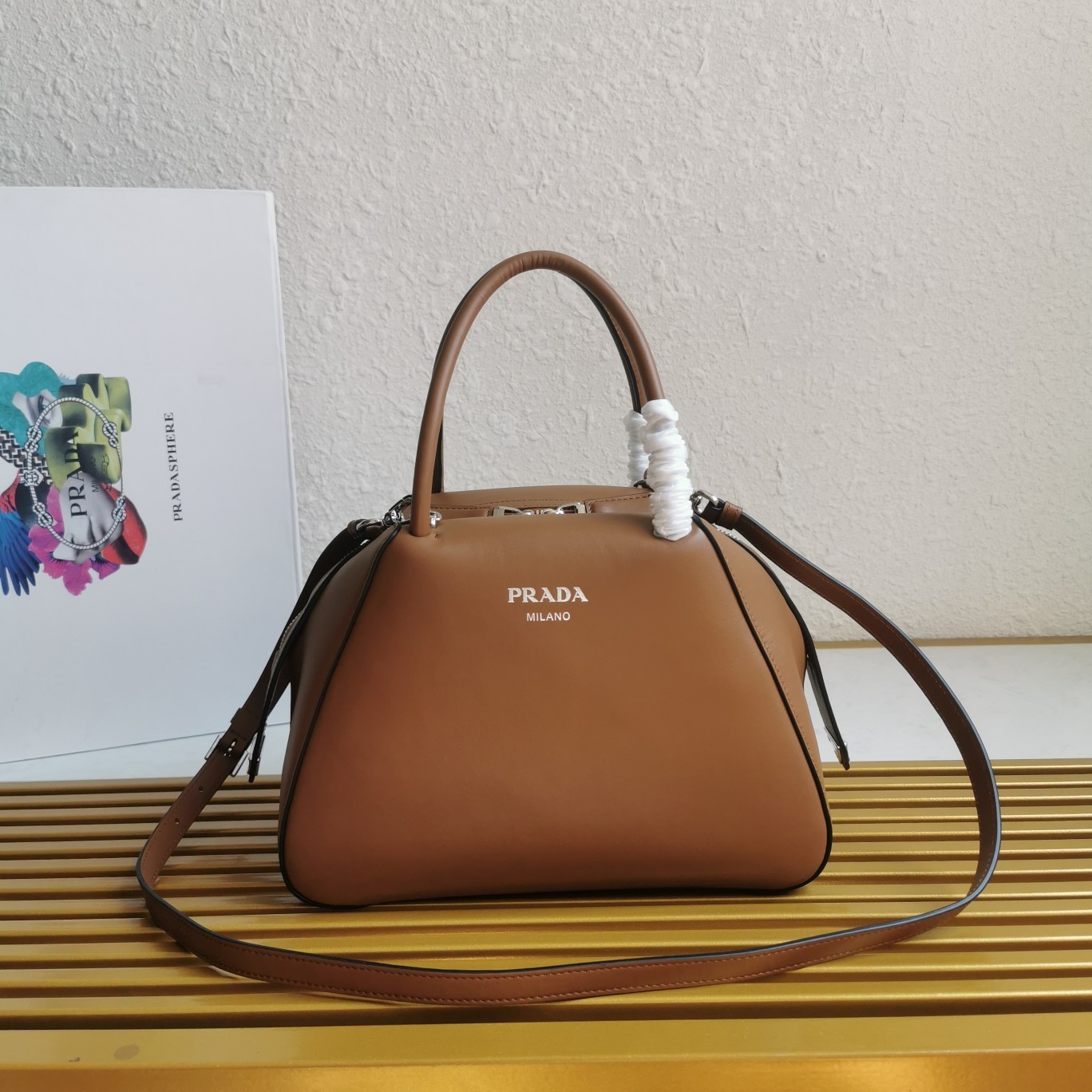 A bag 25 cm, natural leather фото 10