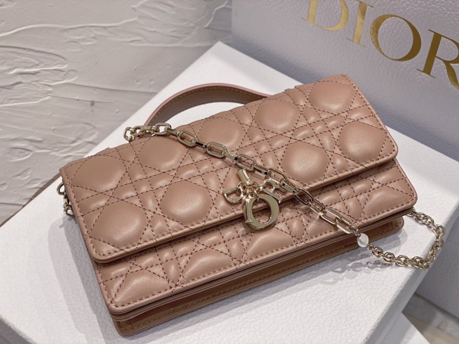 A bag women's Lady Dior 21 cm фото 5
