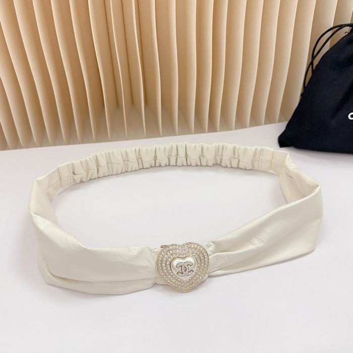 Belt leather female 5 cm