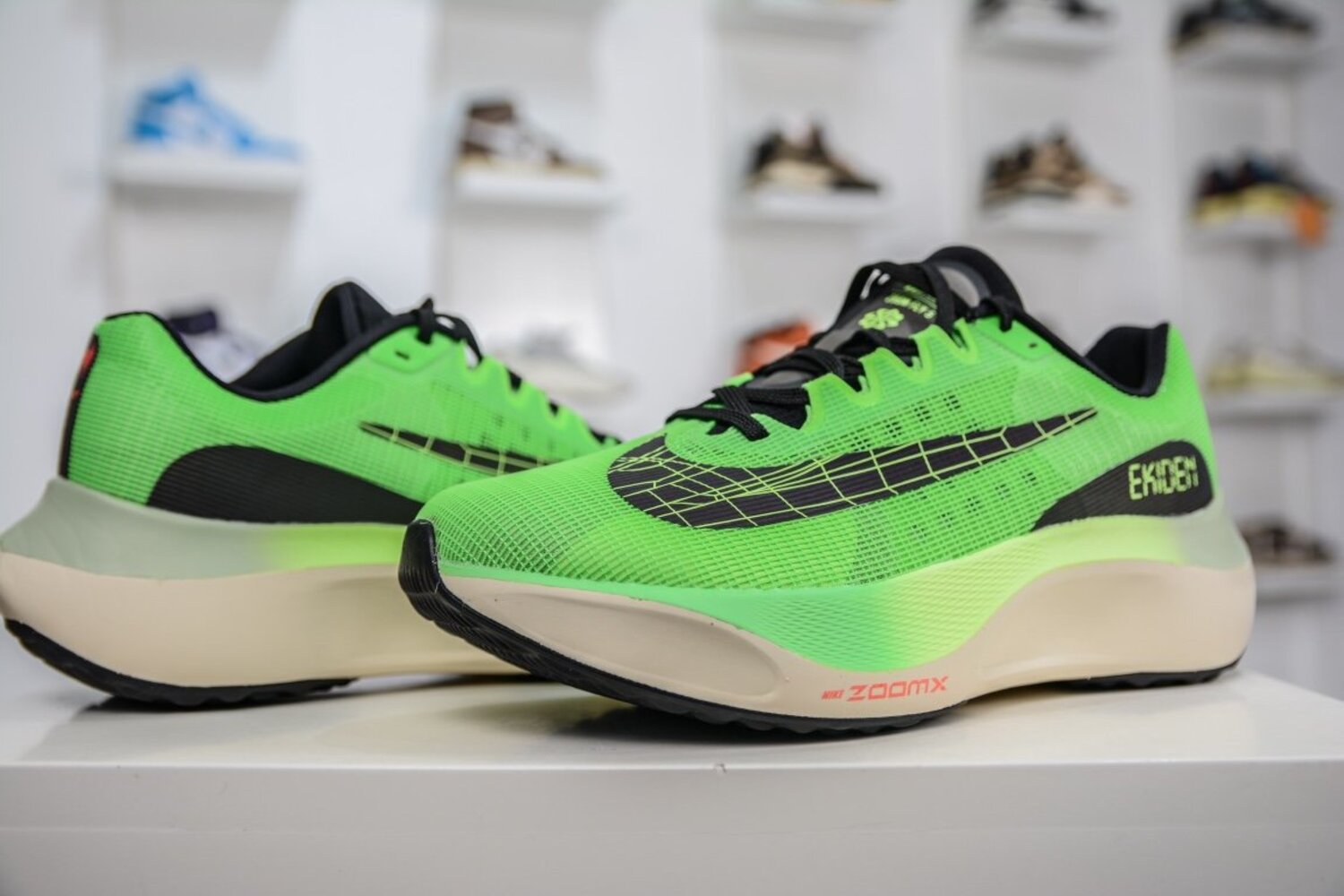 Кроссовки Air Zoom Fly 5 Ekiden Scream Green DZ4783-304 фото 4