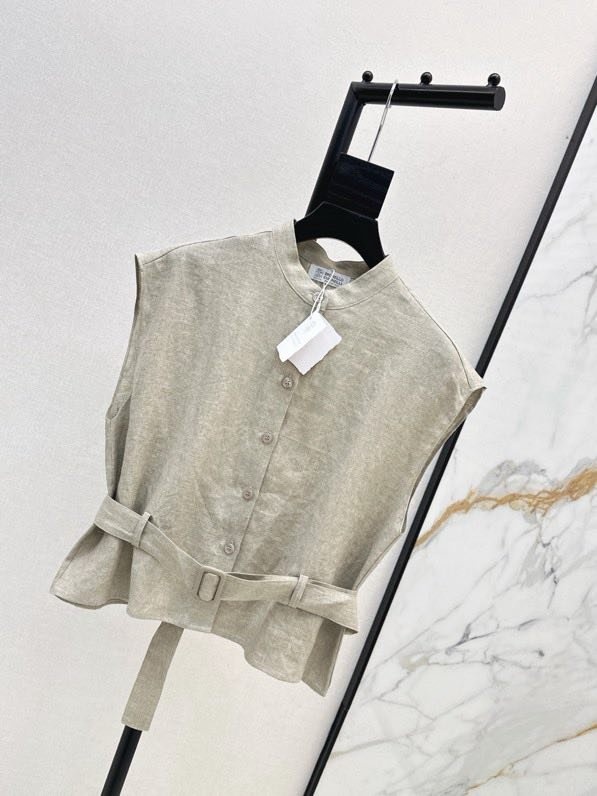 Коротка жіноча сорочка без рукавів фото 6