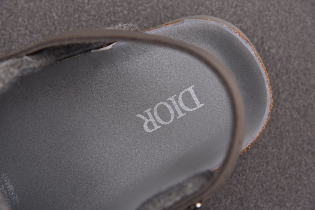 Сандалии DIOR x Birkenstock Tokio Grey фото 10
