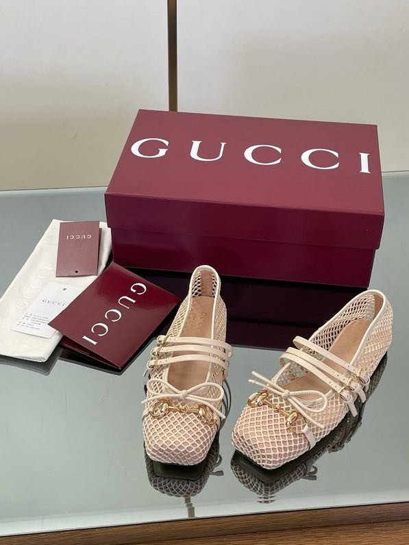 Ballet shoes Gucci Horsebit фото 4