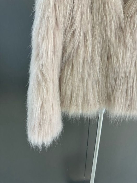 Fur coat of fox fur фото 8