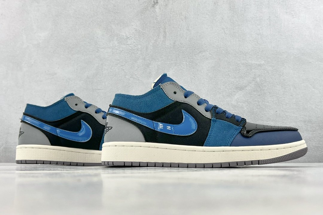 Кроссовки Air Jordan 1 Low SE Craft Obsidian DR8867-400 фото 6