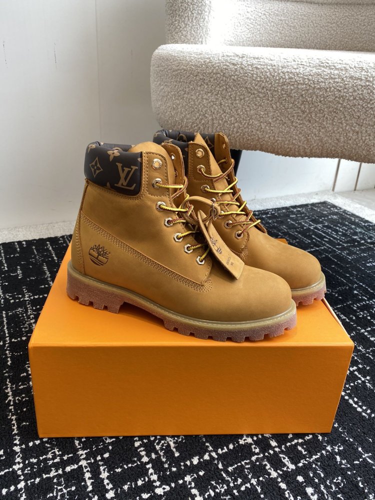 Черевики жіночі Louis Vuitton x Timberland фото 2