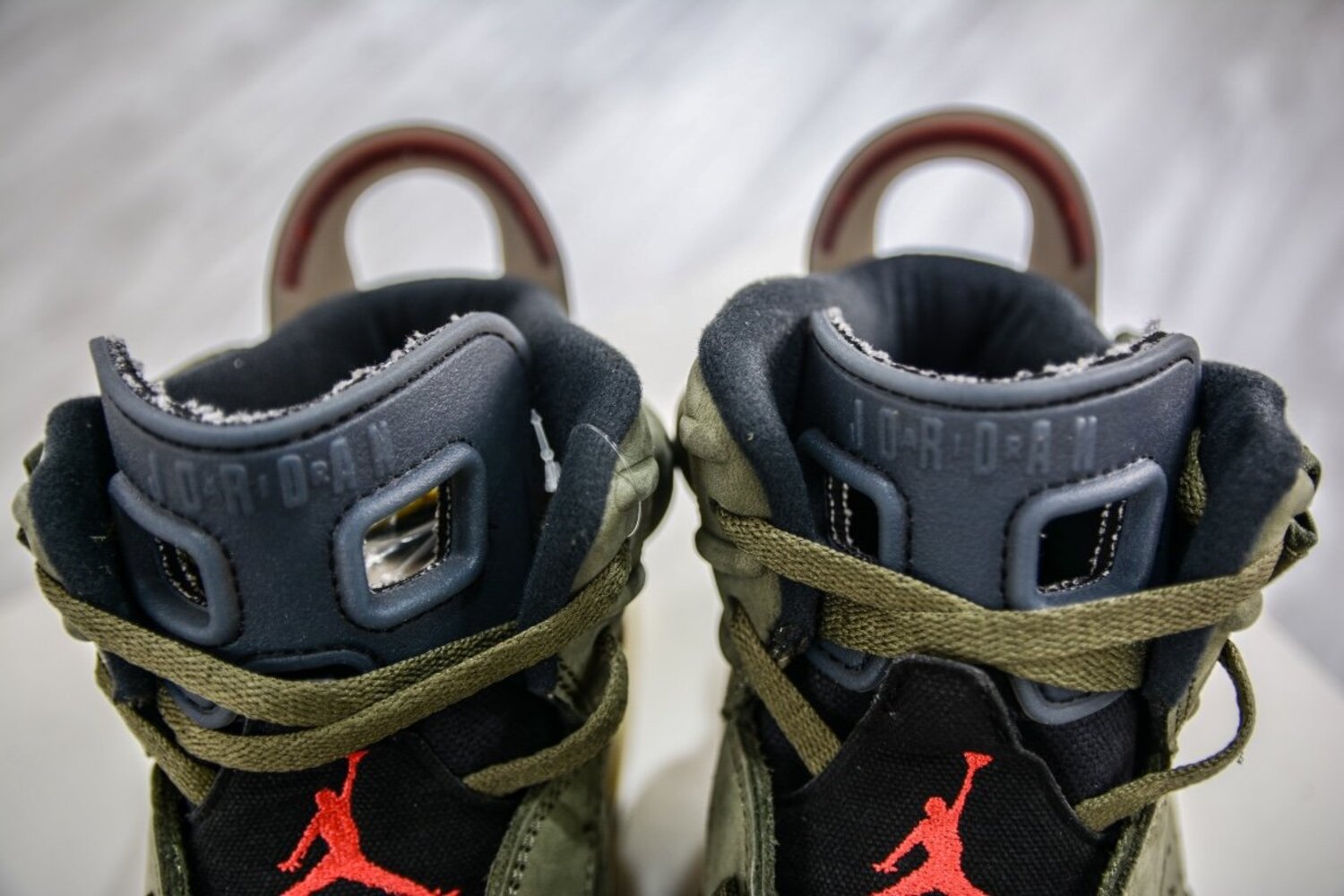 Кроссовки Air Jordan 6 AJ6 Retro Travis Scott - CN1084-200 фото 8