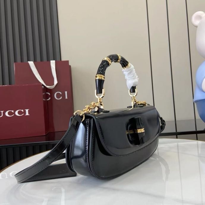 Сумка жіноча Gucci Bamboo Diva 26 см фото 7