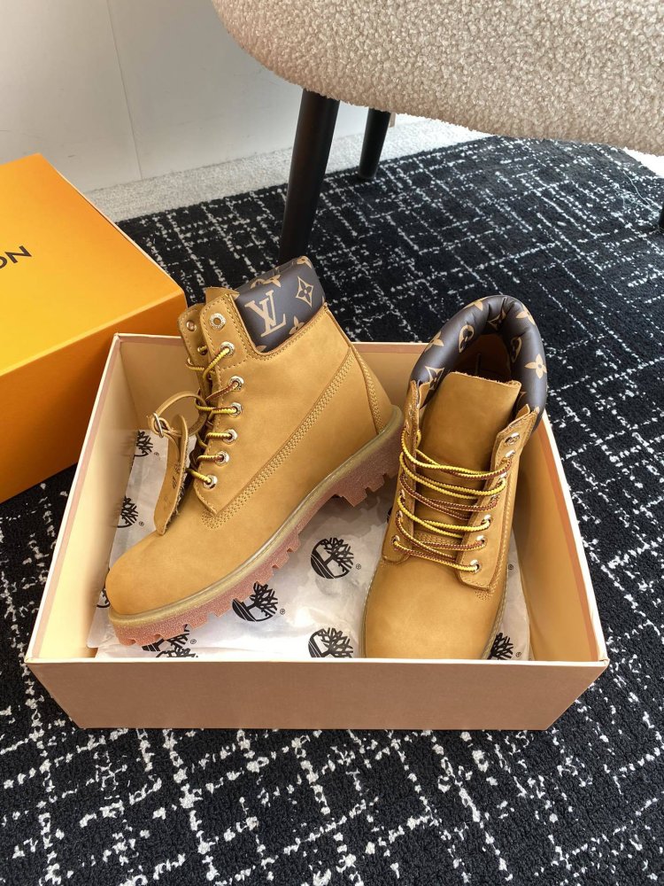 Черевики жіночі Louis Vuitton x Timberland фото 4