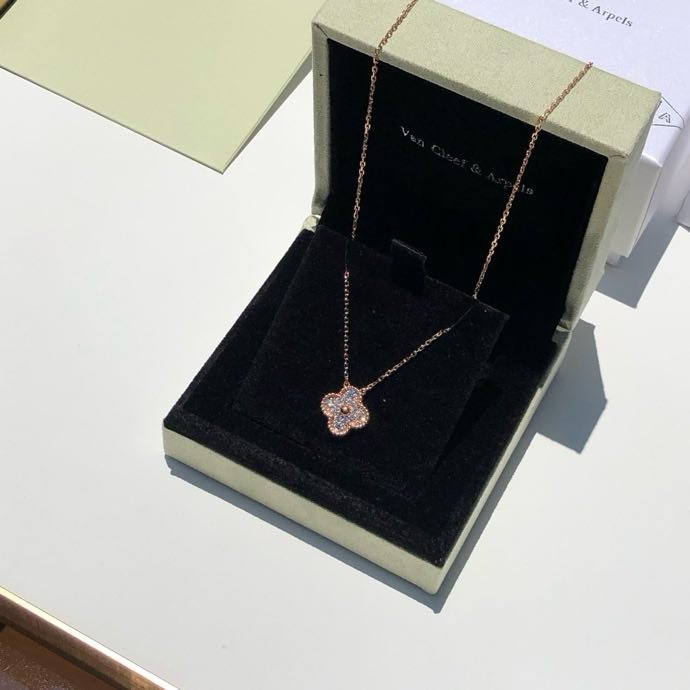 Necklace, pink gold 18 carat фото 7
