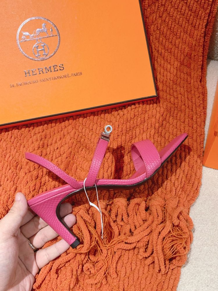 Босоніжки Hermes Glamour на підборах 7.5 см фото 6