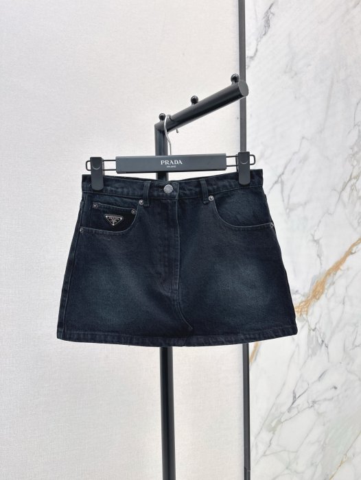 Skirt denim