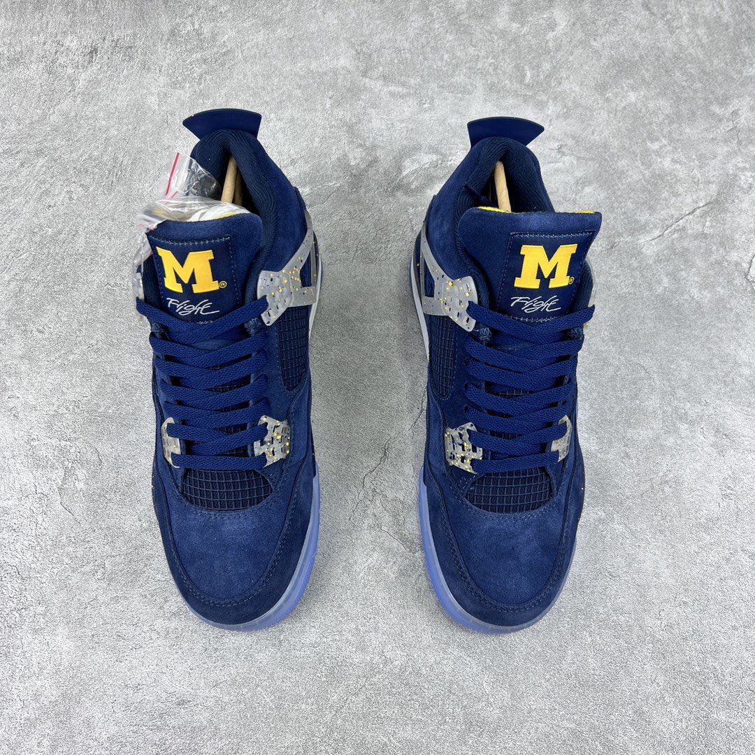 Sneakers Air Jordan 4 Retro SE University Blue фото 6