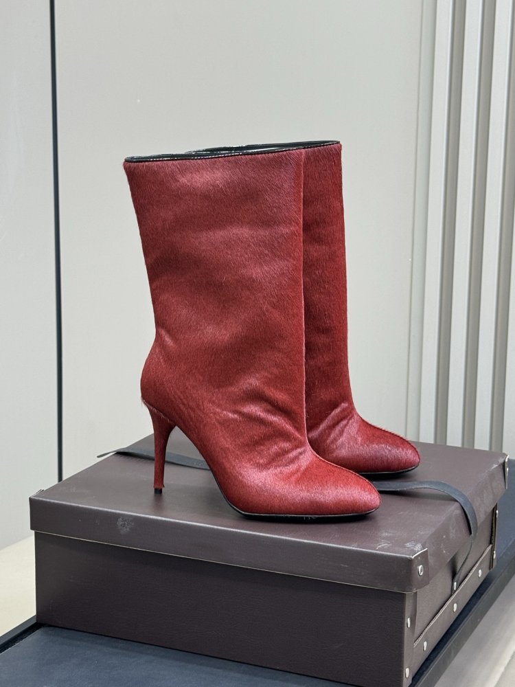 Ботильоны на высоком каблуке