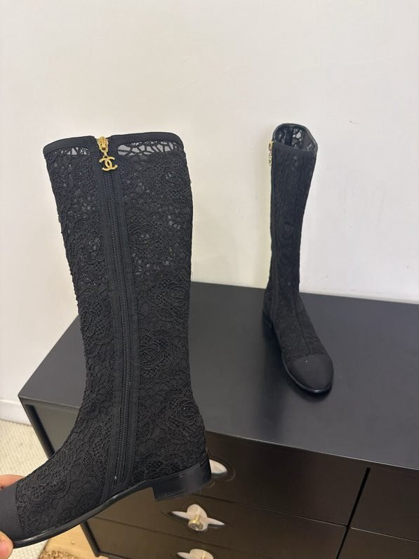 Чоботи жіночі мереживні фото 7