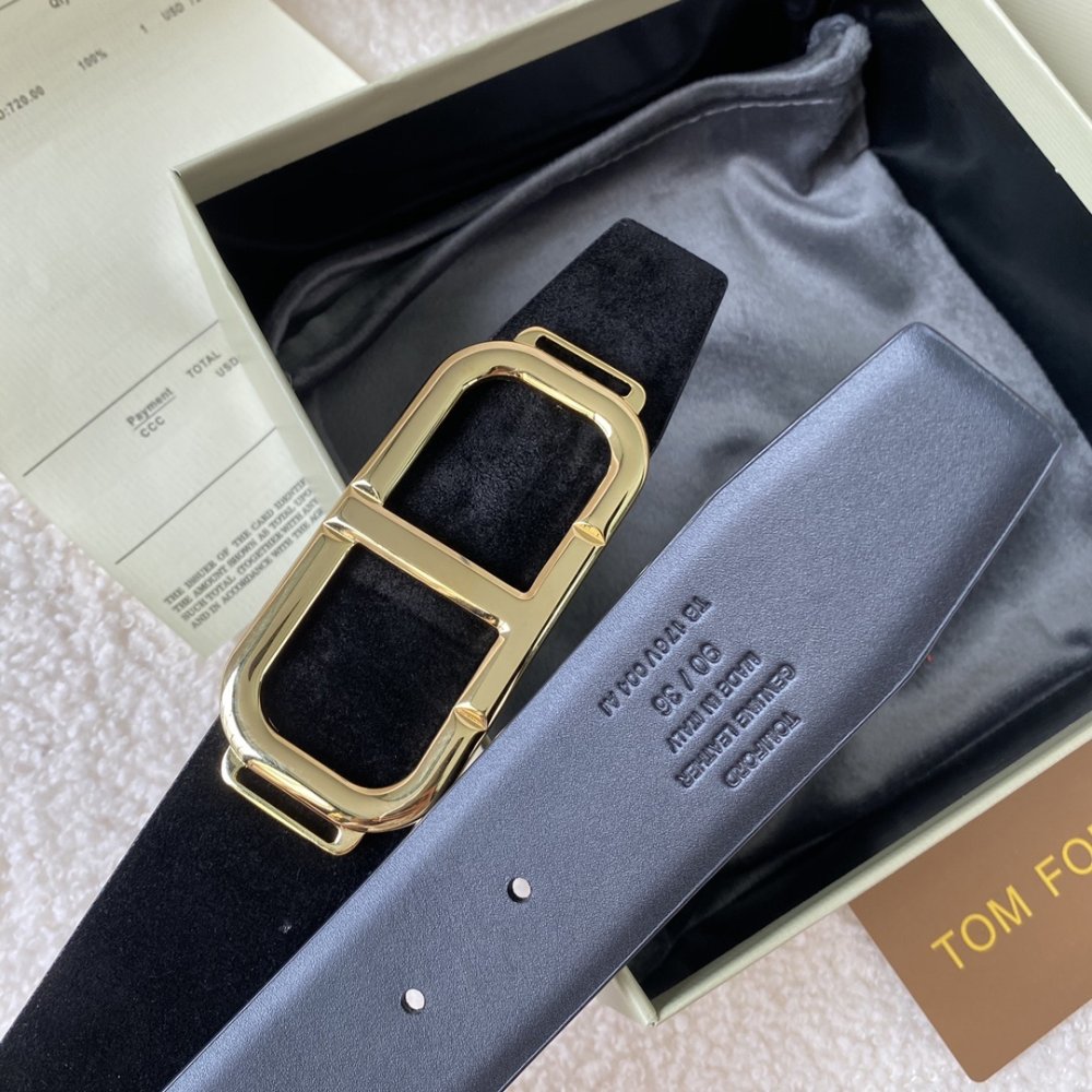 Ремінь шкіряний 40 мм фото 4