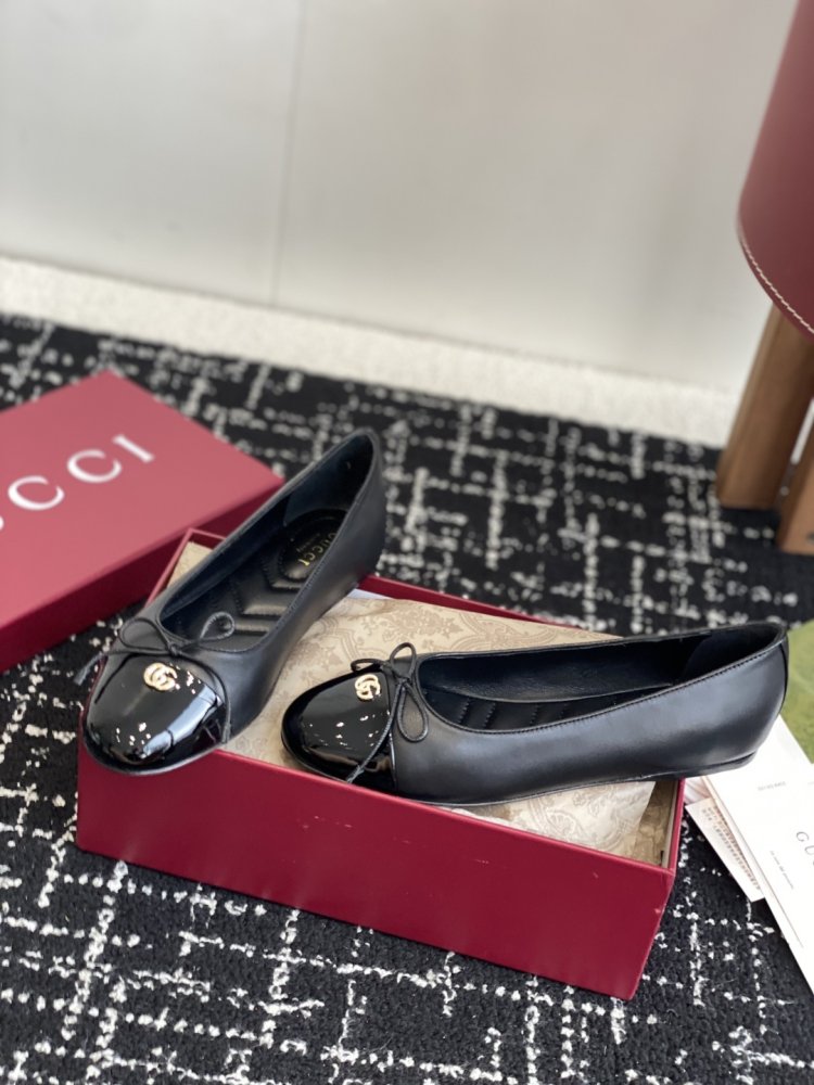 Ballet shoes leather фото 3