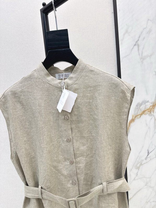 Коротка жіноча сорочка без рукавів фото 2