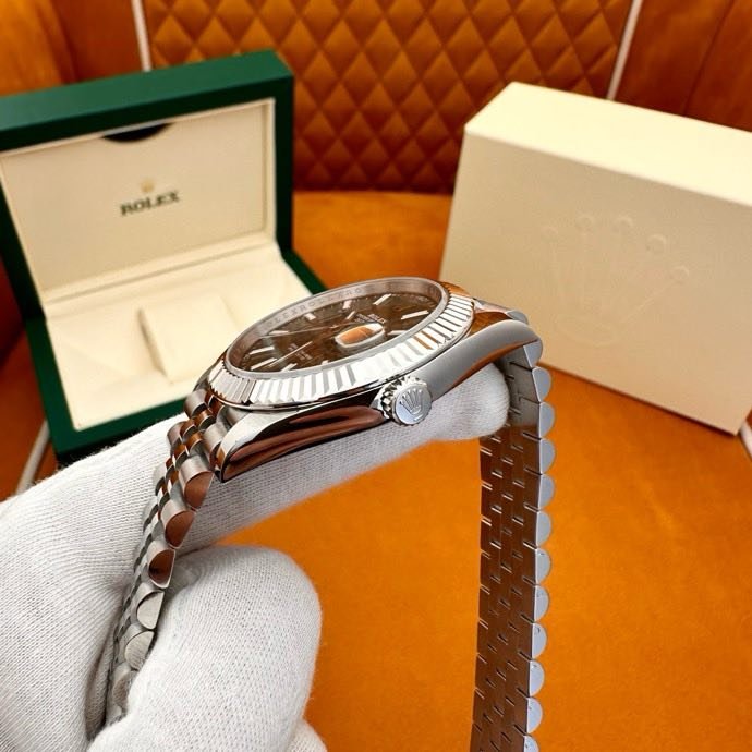 Clock Wrist ROLEX DATEJUST 41 M126334-0030 фото 9