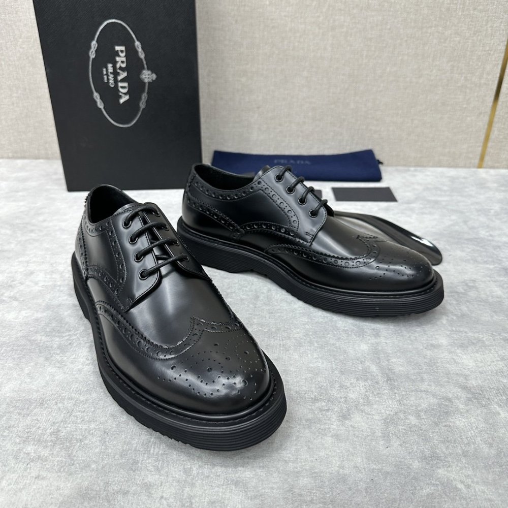 Shoes leather men's фото 2