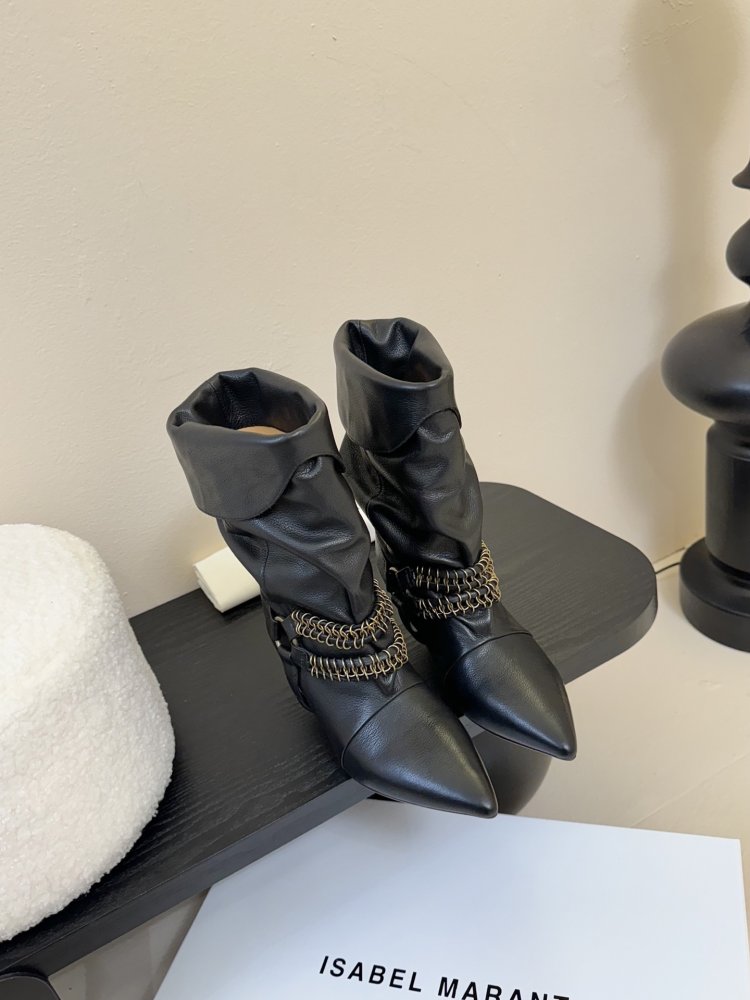 Чоботи шкіряні жіночі