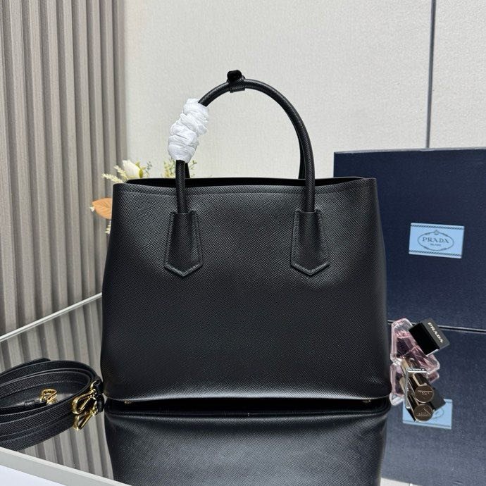 Сумка кожаная Double Bag 33 см фото 3