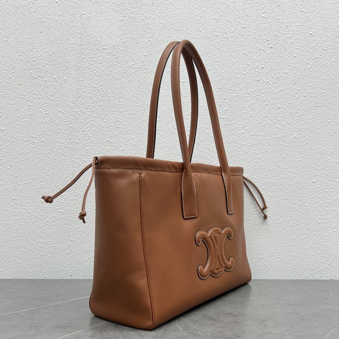 A bag 40х15х29.5 brown, natural leather фото 2