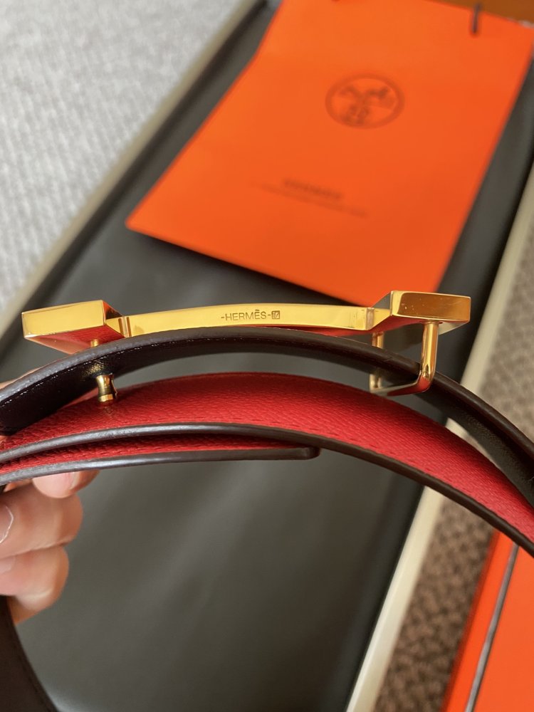 Belt leather 38 mm фото 3