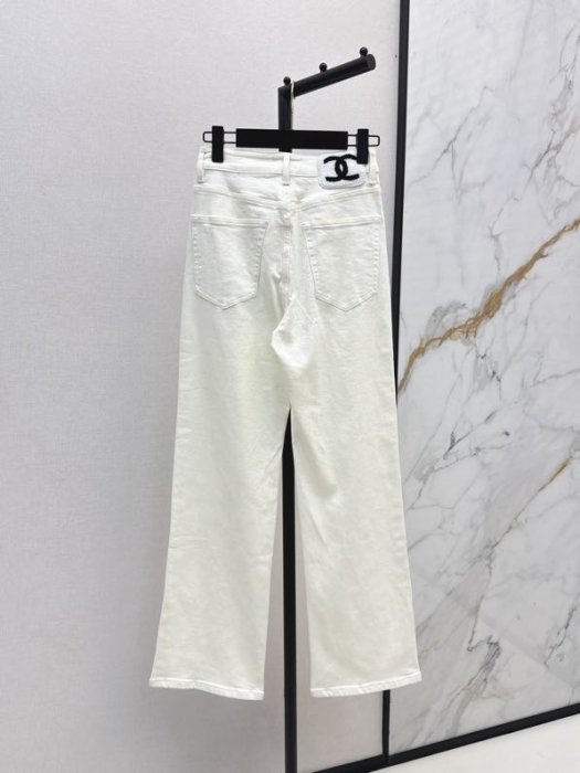 Jeans women's white фото 2