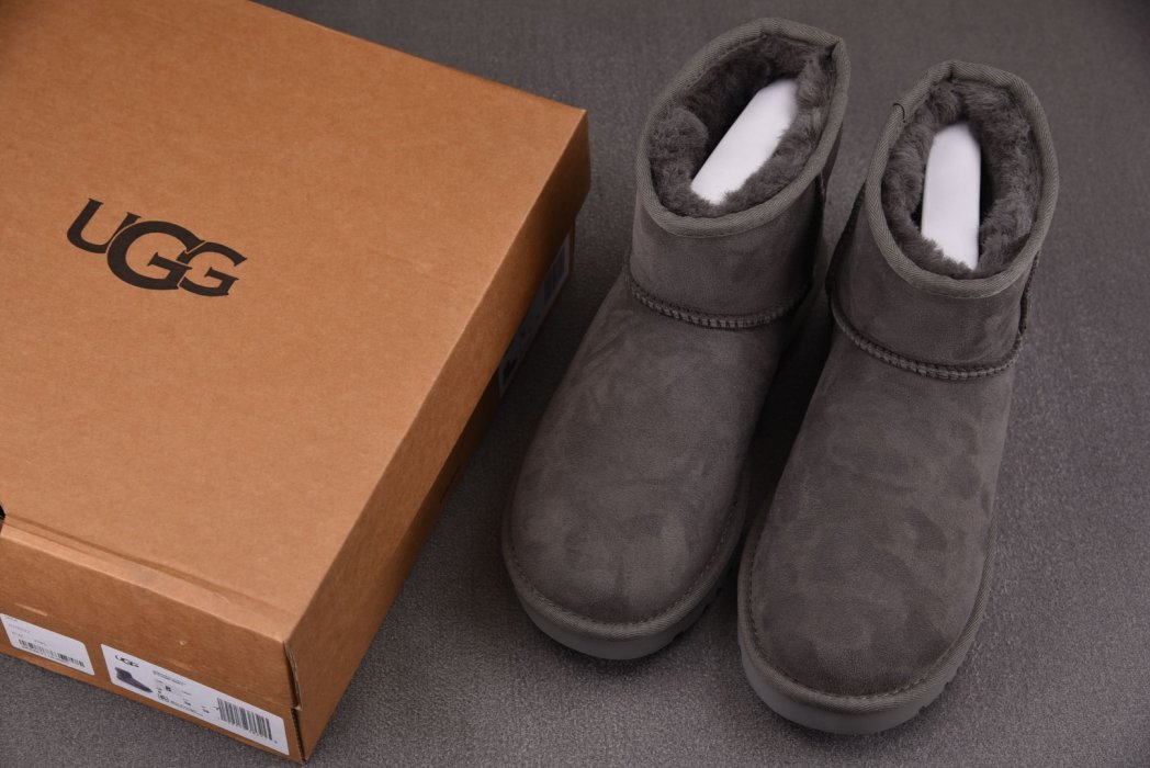 Угги Classic Mini II Boot Grey фото 7