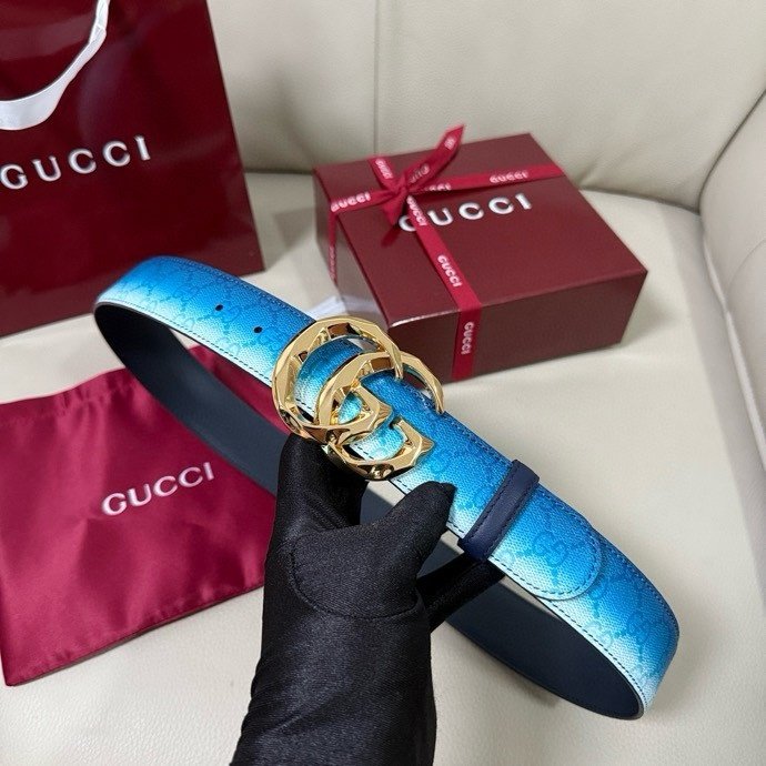 Belt leather 40 mm фото 4