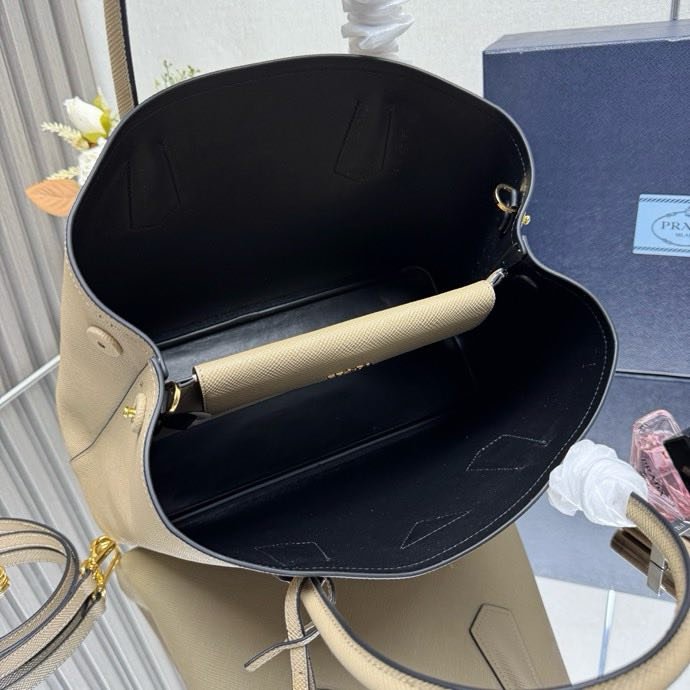 Сумка кожаная Double Bag 33 см фото 9