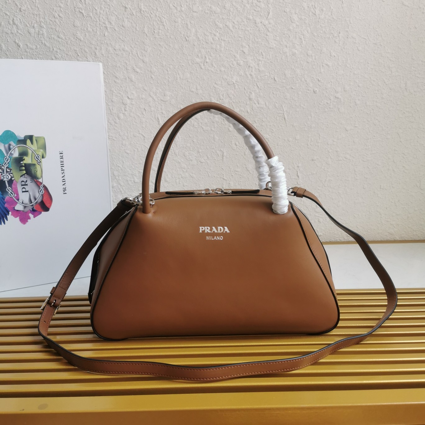A bag 31 cm, natural leather фото 10
