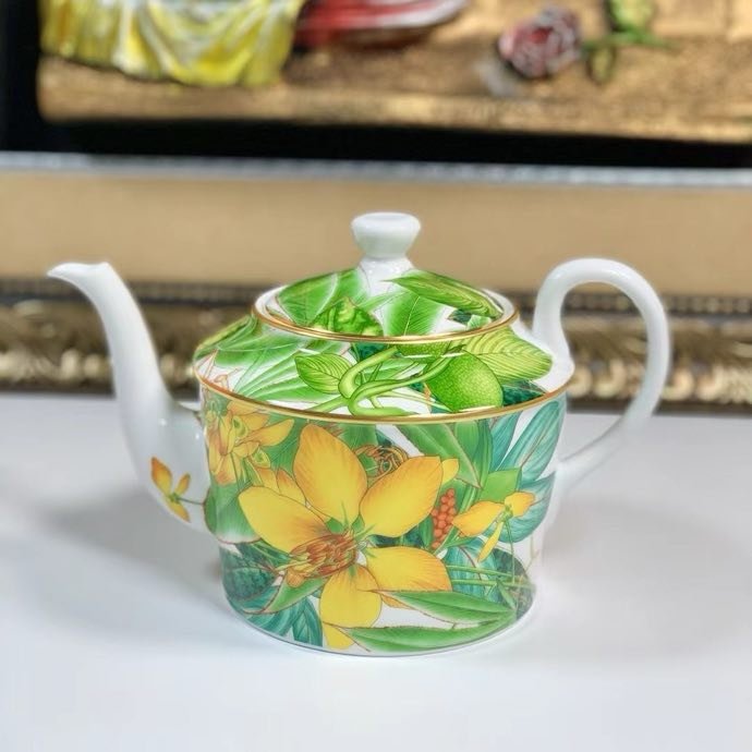 Чайный сервиз из костяного фарфора фото 3